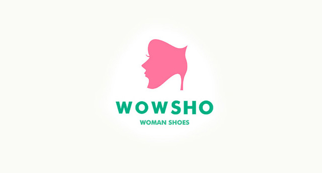 WOWSHO女鞋品牌標志設計